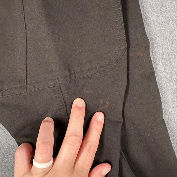 Figs Womens XS Technical Collection Scrub Cargo Pants Black Drawstring Pockets - Picture 13 of 16